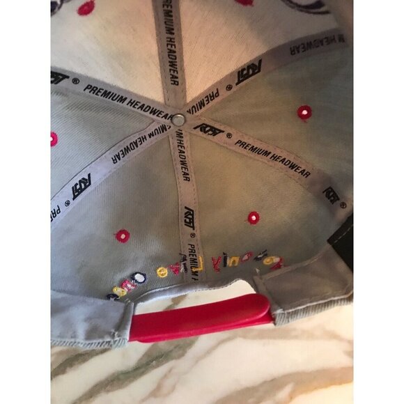 YOLO Adjustable Snapback Hat Hip Hop You Only Live Once Cap Gray Pink Yellow - Picture 6 of 7